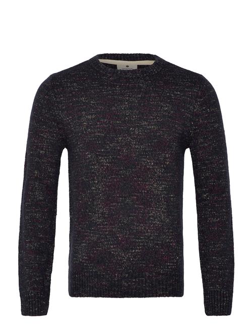 Aksune Space Yarn Crew Neck Anerkjendt Navy
