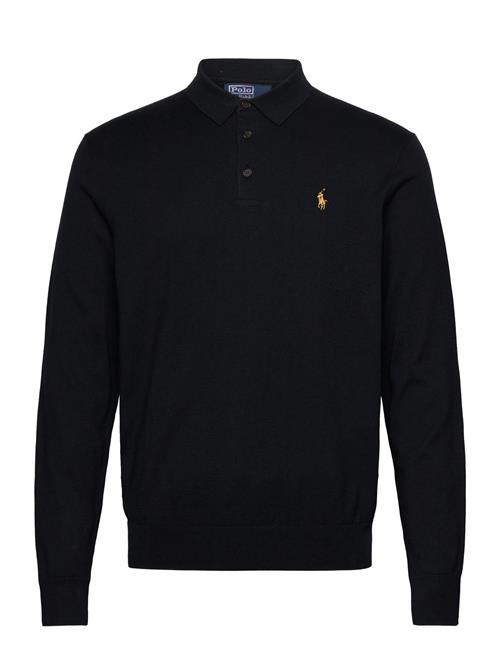 Lunar New Year Polo-Collar Sweater Polo Ralph Lauren Black
