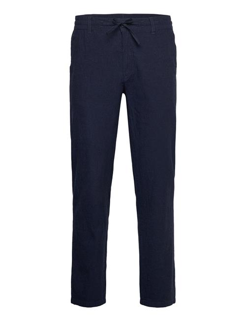 Linen Pants Lindbergh Navy