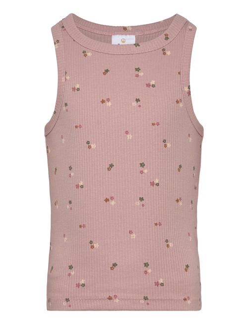 Tnoreta Short S_L Rib Top The New Purple