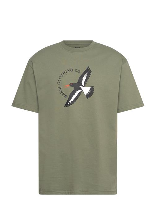 Se Wader T-Shirt Makia Khaki ved Booztlet