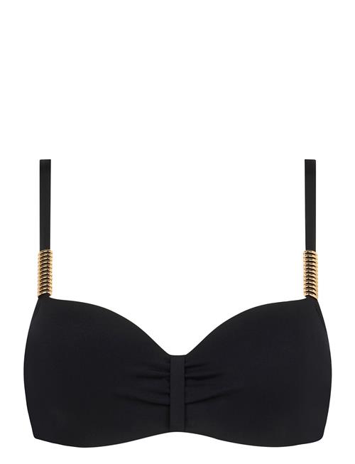 Icon Swimwear Tshirt Half Cup Memory Bra Chantelle Beach Black