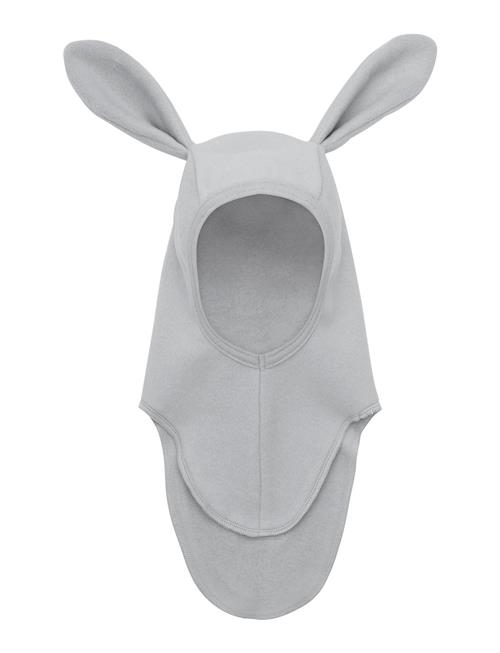 Balaclava Ears Cotton Fleece Huttelihut Grey
