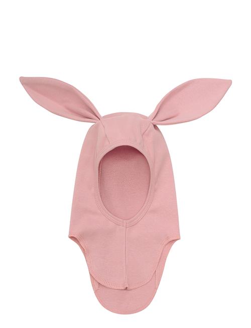 Balaclava Ears Cotton Rib Huttelihut Pink
