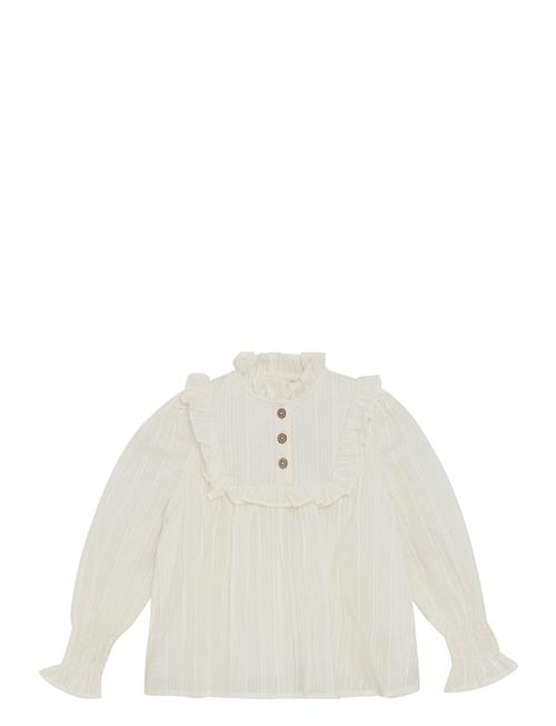 Blouse Ls En Fant White