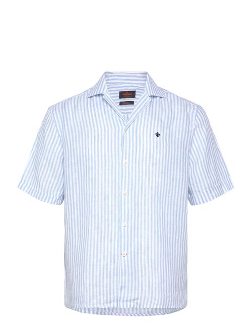 Resort Linen Ss Shirt-Relaxed Fit Morris Blue