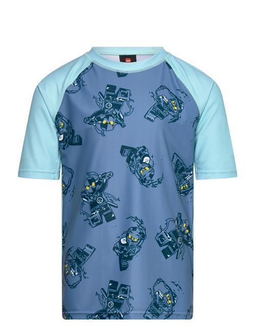 Lwagan 301 - Swim T-Shirt S/S LEGO Kidswear Blue