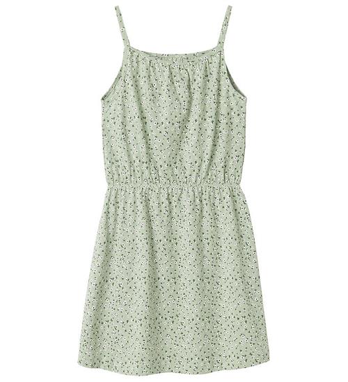 Name It kjole - NkfVigga - Strap - Aqua Gray/Floral