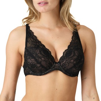 Marie Jo Bh Cyrile Padded Plunge Bra Sort C 80 Dame