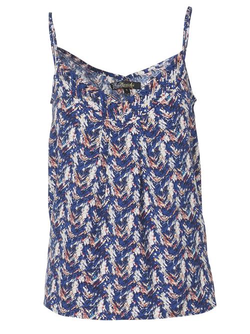 KOROSHI Bluse  navy / koboltblåt / rød / hvid