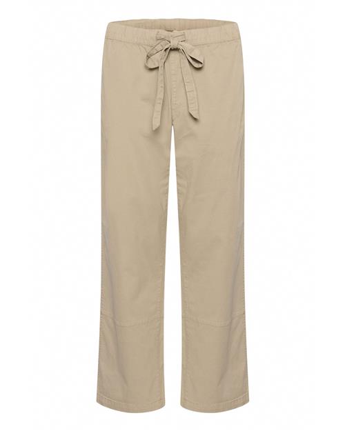 CULTURE Lærredsbukser 'CUziva'  beige