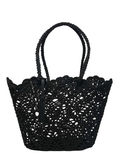 Se Daisy Crochet Basket Black Ceannis Black ved Booztlet