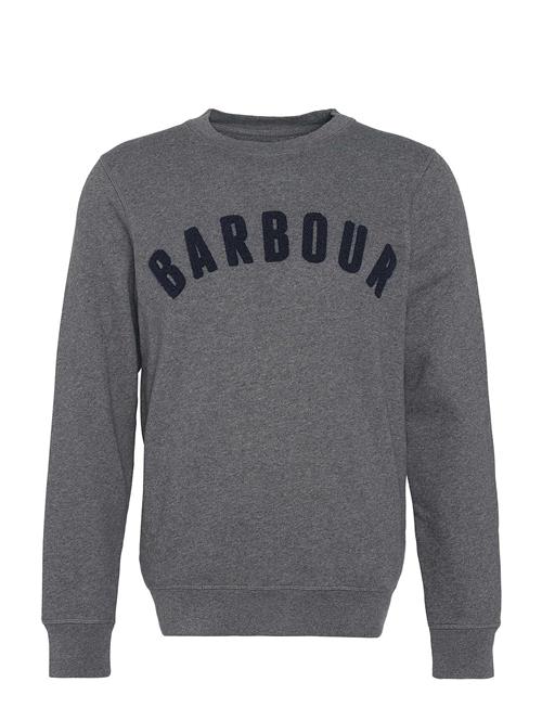 Barbour Prep Logo Crew Neck Sweatshirt Barbour Grey