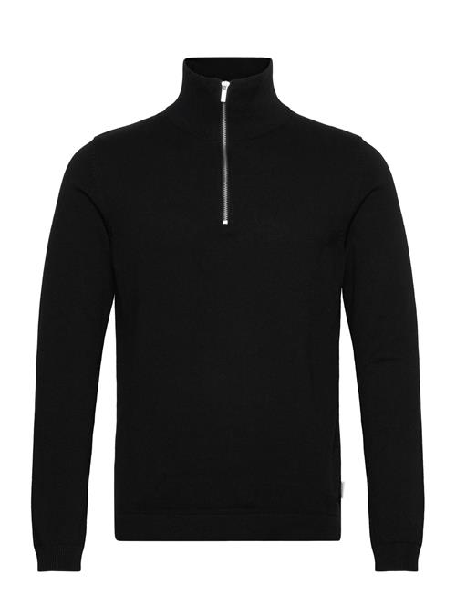 100 Recycle Knit Half Zip100 Recycle Knit Half Zip Lindbergh Black