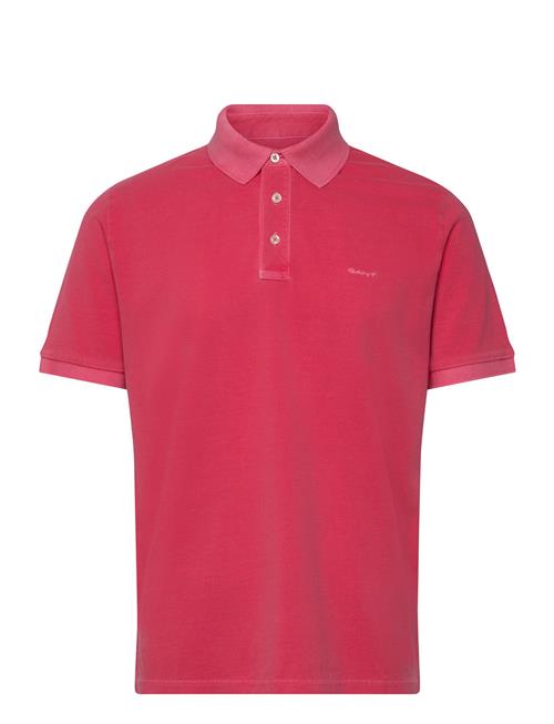 Sunfaded Ss Polo GANT Red
