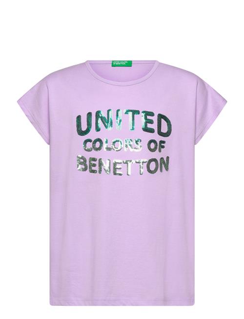 T-Shirt United Colors Of Benetton Purple