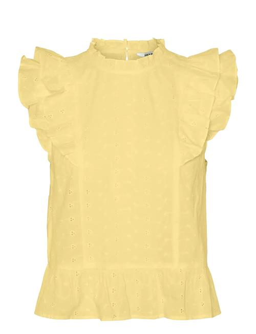 Vmkammy Sl High Neck Top Vma Vero Moda Yellow