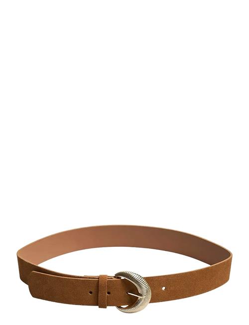 Pcsaya Suede Waist Belt Pieces Brown