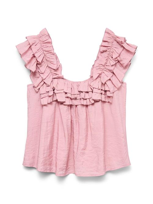 VERO MODA Bluse  purpur