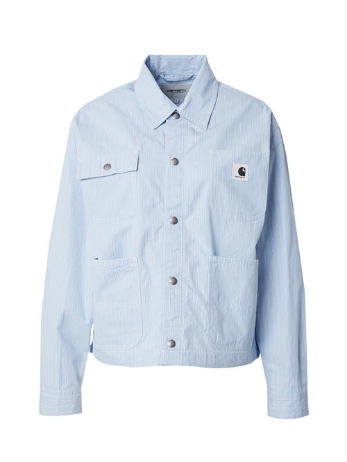 Carhartt WIP Overgangsjakke 'Nota'  lyseblå / sort / hvid