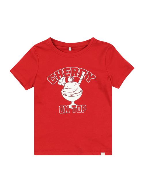 Only Mini Bluser & t-shirts 'KMGCANDY'  blodrød / vinrød / hvid