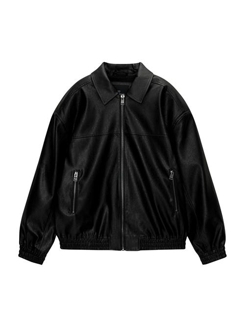 Pull&Bear Overgangsjakke  sort