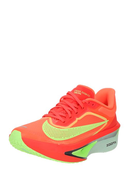 NIKE Løbesko 'Zoom Fly 6'  lysegrøn / orange