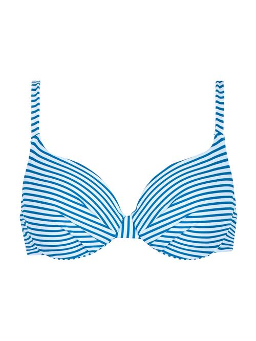 NATURANA Bikinioverdel  blue denim / hvid