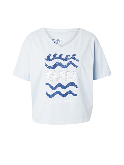 OUI Shirts  blå / lyseblå / transparent / hvid