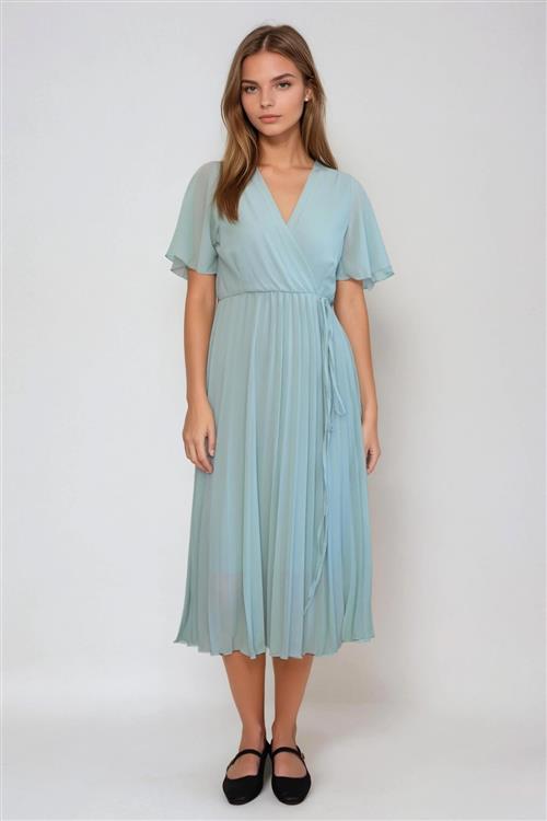 Lina Kjole - Mint - L - TeeShoppen