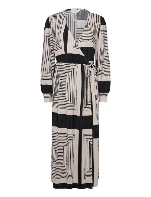 Objtobina L/S Wrap Dress 128 Div Object Black