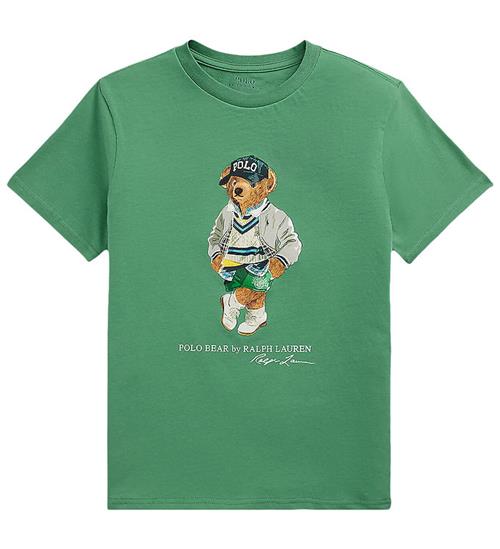 Polo Ralph Lauren T-shirt - Grøn m. Bamse