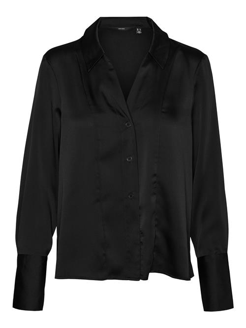 Se VERO MODA Bluse 'TAM TONJA'  sort ved About You