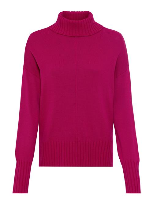 heine Pullover  mørk pink