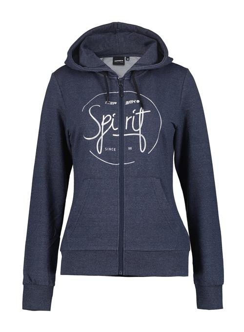 ICEPEAK Sweatjakke  mørkeblå / hvid