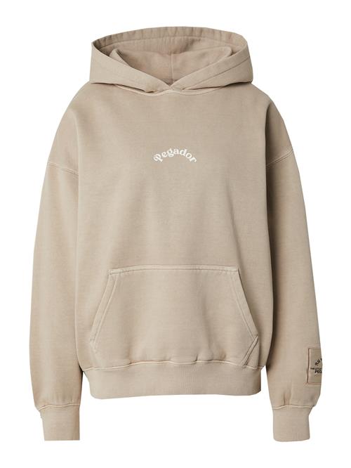 Pegador Sweatshirt 'RITA'  taupe / hvid
