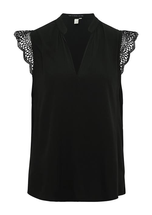 QS Bluse  sort