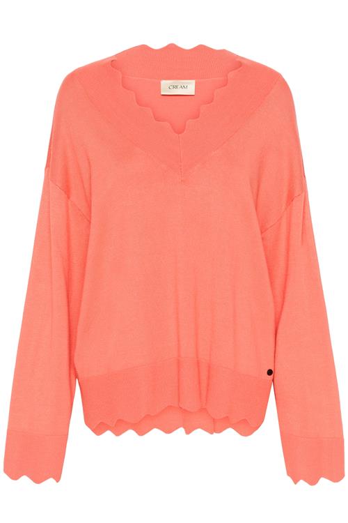 Cream Pullover 'Villea'  lys pink