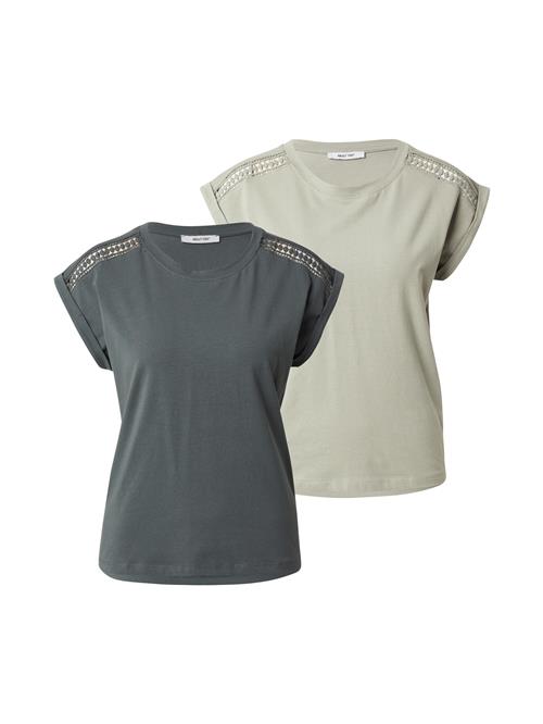 Se ABOUT YOU Shirts 'Elisa'  pastelgrøn / mørkegrøn ved About You