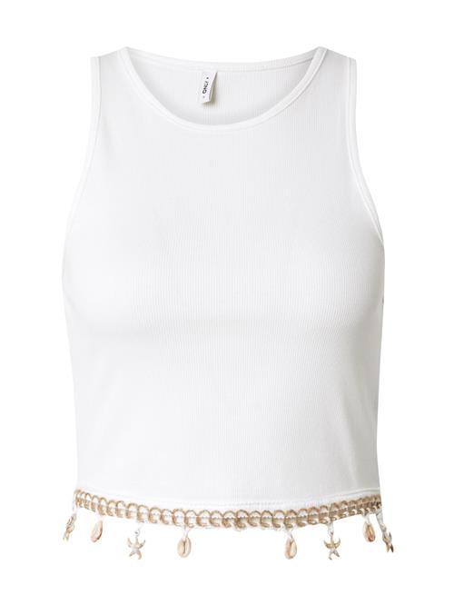 ONLY Overdel 'ONLSHELLY'  beige / hvid
