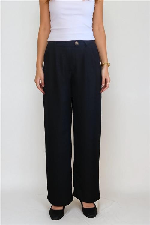 Vera Pants - Sort - L - TeeShoppen
