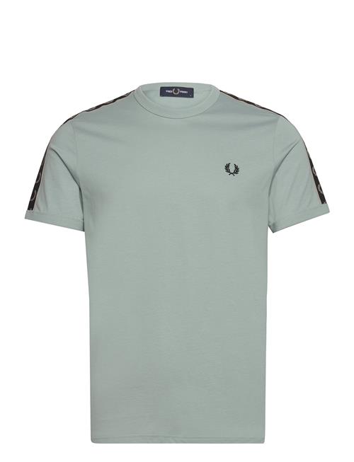 Contrast Tape Ringer Tee Fred Perry Grey