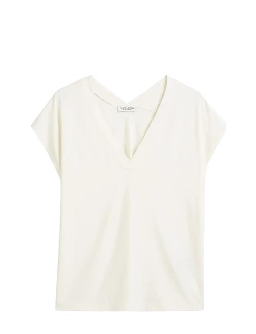T-Shirts Short Sleeve Marc O'Polo Cream