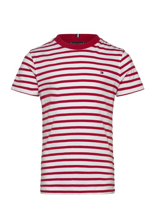 Essential Cotton Reg Fit Tee Ss Tommy Hilfiger Red