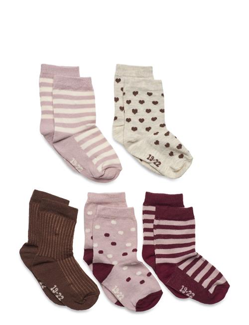 Sock W. Pattern Minymo Patterned