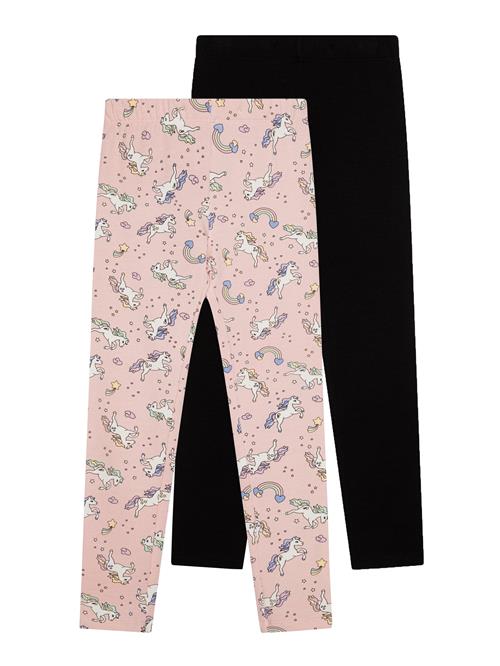 Lindex Leggings  dueblå / rosé / sort / hvid