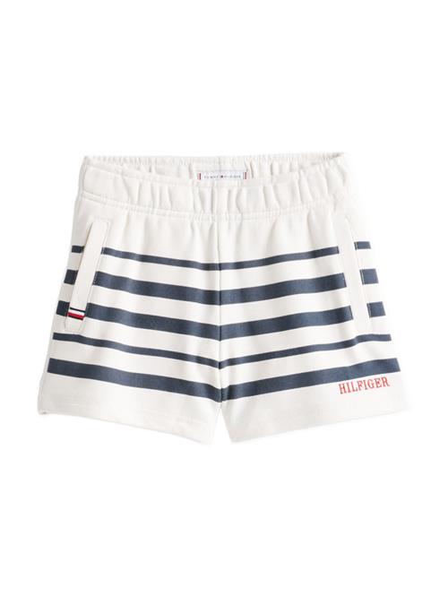 TOMMY HILFIGER Bukser  navy / hvid