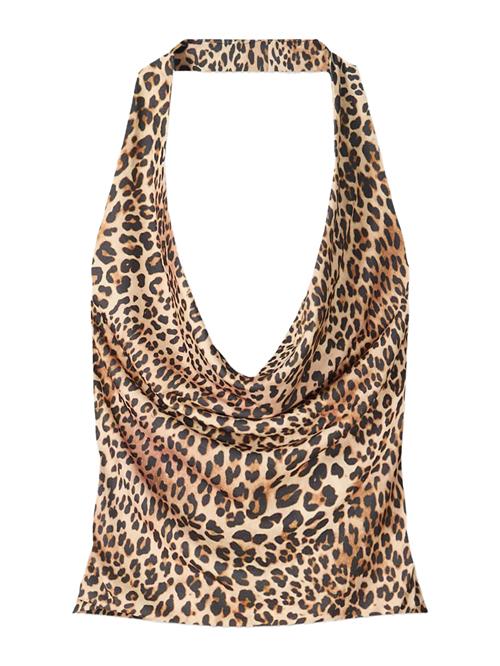 Bershka Overdel  brokade / cappuccino / sort