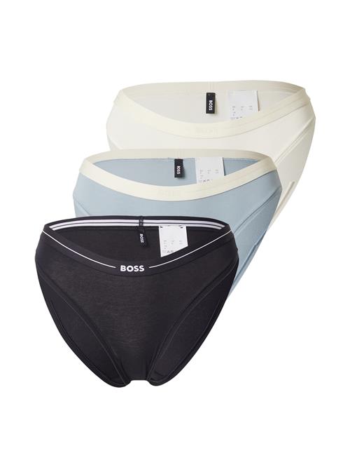 BOSS Slip  lyseblå / sort / hvid