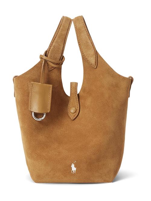 Polo Ralph Lauren Håndtaske  karamel / hvid